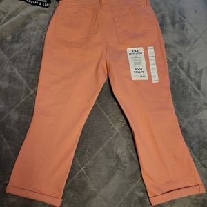 Code Bleu Body Sculpting Petite Crop Pants Size 14P